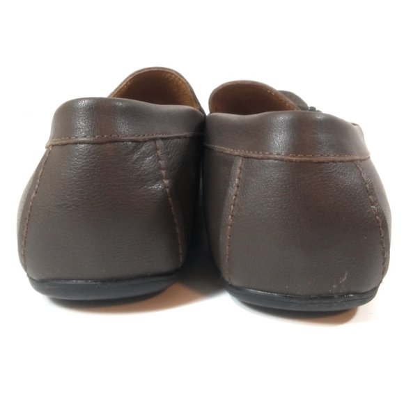 Vionic 556 Mason Men Brown Leather Loafers Horsebit Buckle Slip On Shoes Size 12 main image 9